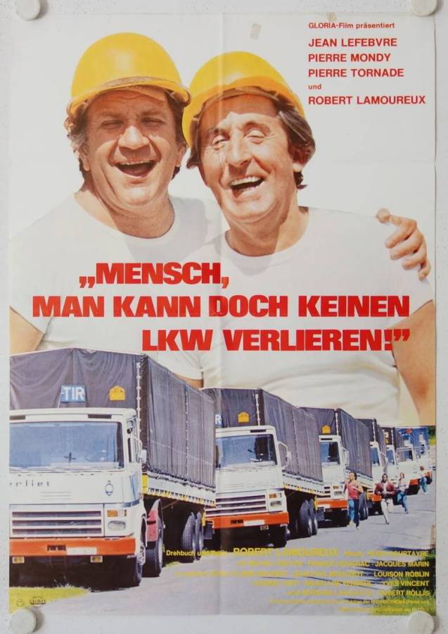 Mensch man kann doch keinen LKW verlieren originales deutsches Filmplakat